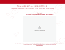 Tablet Screenshot of heiraten-in-schillig.de